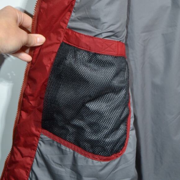 Eddie Bauer Men's Burgandy Down Puffer Vest Size XL Tall - Picture 7 of 13